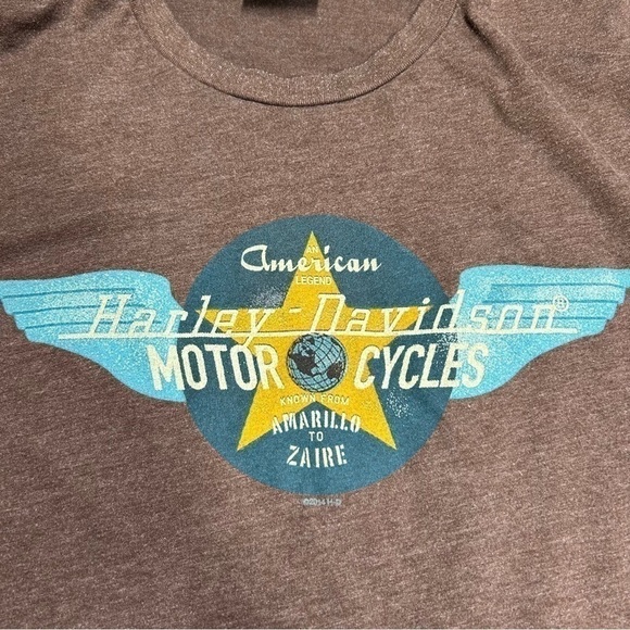 Harley Davidson Shirt Mens Large Casual Riding Gear Cool Springs Motorcycle Tee - Picture 3 of 6